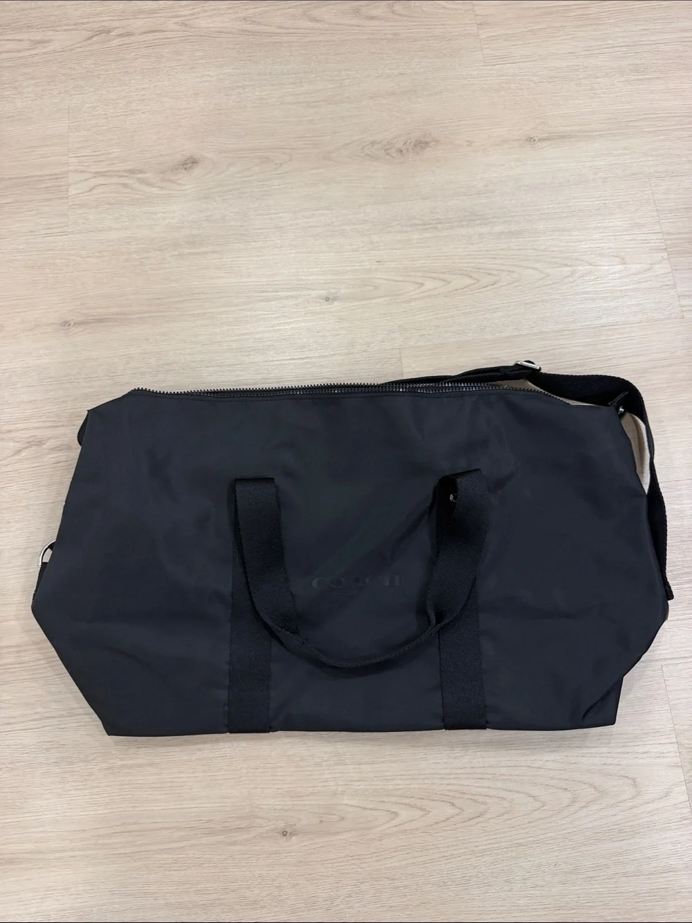 Coach Fragrance Black Weekender Duffel Bag